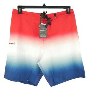 Brooklyn Cloth Men's American USA Patriotic Quick Dry Board Shorts Swim Surf